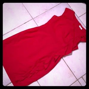 Red dress